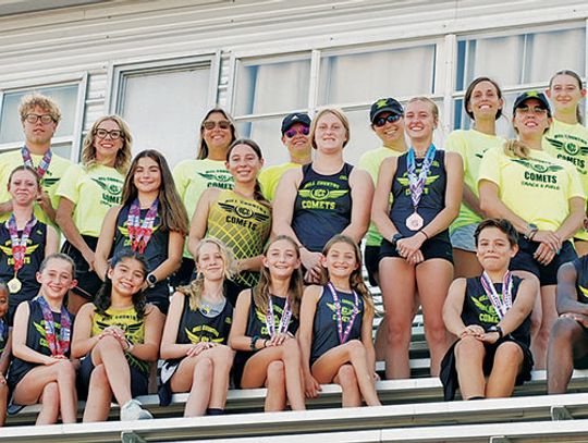 Comets qualify for Junior Olympics, TAAF state meet