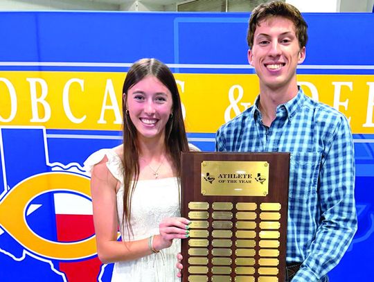 Comfort ISD honors Athletes of the Year for 2025-26