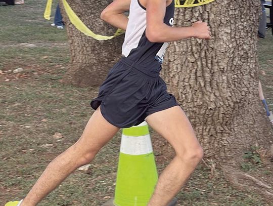 Crestmont Christian Prep cross country team in action
