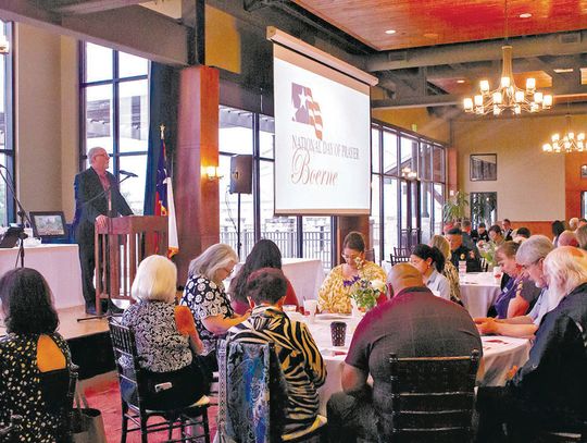 Day of Prayer event, breakfast Thursday