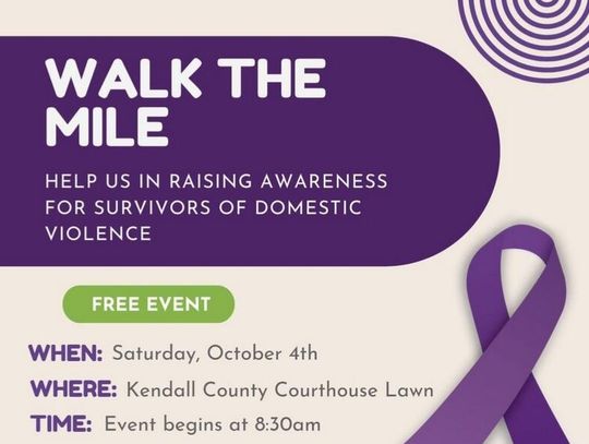DECK OUT IN PURPLE: ‘Walk The Mile’ on Oct. 4