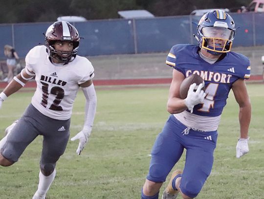 Dilley pops big plays to defeat Comfort