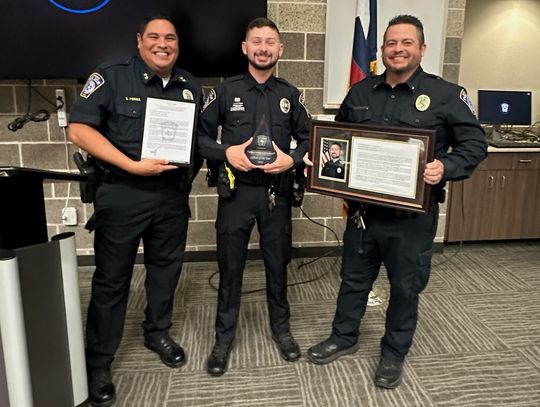 Dingman named Boerne PD ‘Officer of the Year’