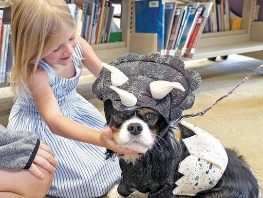 Dino-summer drawing to a close at Heath Library