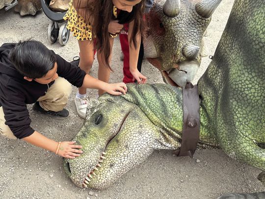 Dinosaurs, Optimus Prime draw thousands