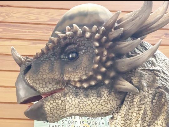Dinosaurs roam library in June, July events