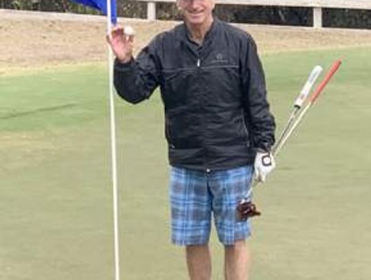 Drees aces No. 6 hole at Tapatio Springs