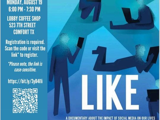 Drug Free Comfort presents showing of ‘LIKE,’ panel discussion