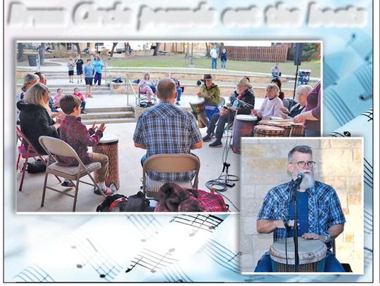 Drum Circle pounds out the beats