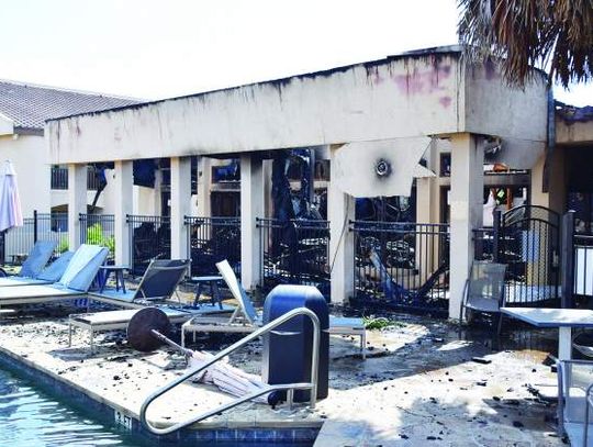 Fire damages spa at Tapatio Springs