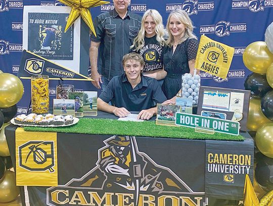 Franz signs with Cameron University