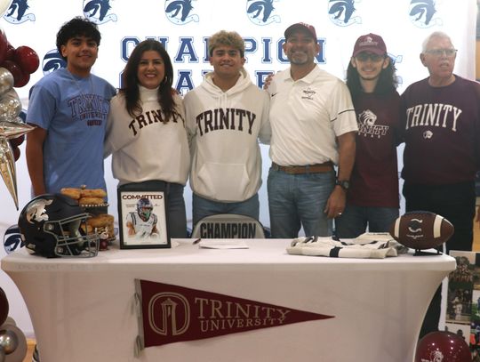 Garcia signs with Trinity University