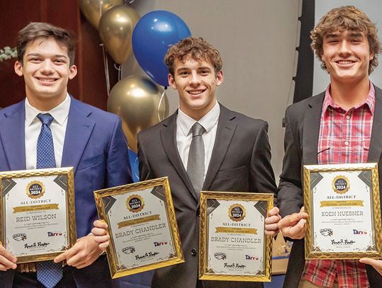 Geneva football players receive all-district, all-state awards