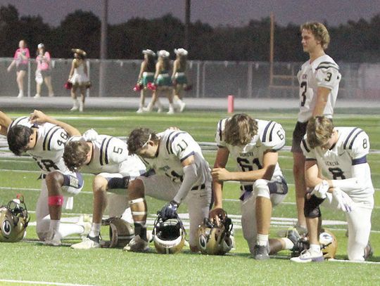 Geneva football team in action Friday