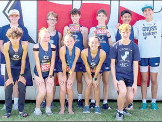 Geneva runners wrap up XC season at TAPPS state meet