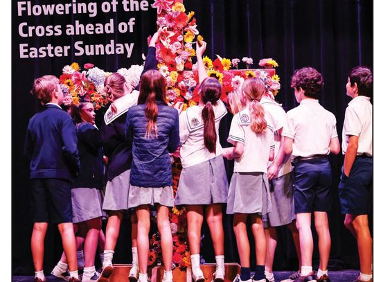 Flowering of the Cross ahead of Easter Sunday