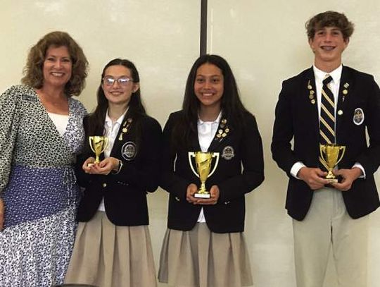 Geneva School names oratory champion