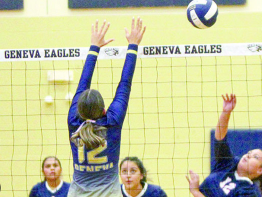 Geneva still perfect in district volleyball