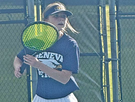 Geneva tennis plays two matches