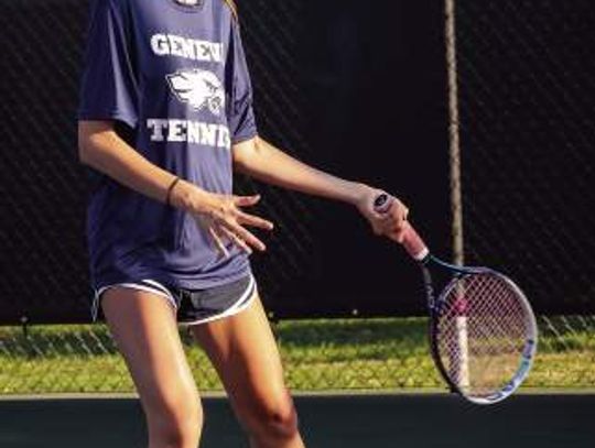 Geneva tennis team takes down Cornerstone