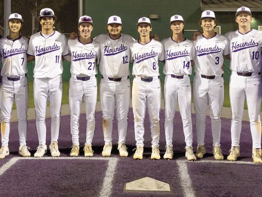GREYHOUND BASEBALL HONORS ITS SENIORS