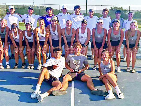 Greyhound, Charger tennis teams in action