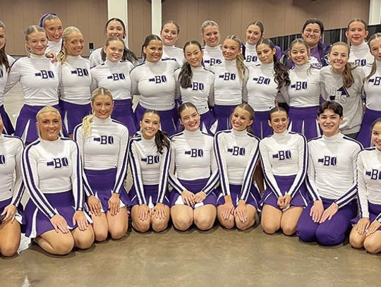 Greyhound cheer program shines at state event