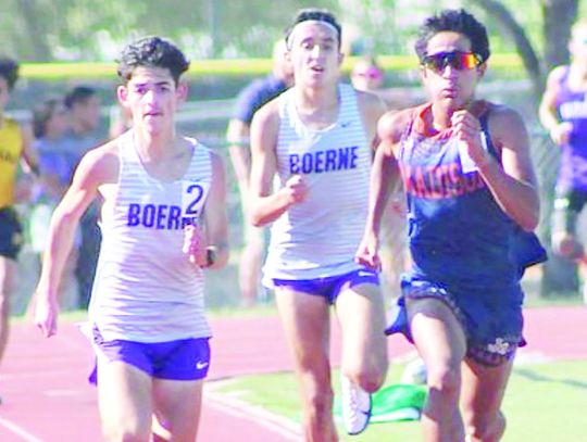 Greyhounds compete at Steele track meet