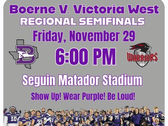 Greyhounds face Victoria West in third round of football playoffs, Friday, Nov. 29