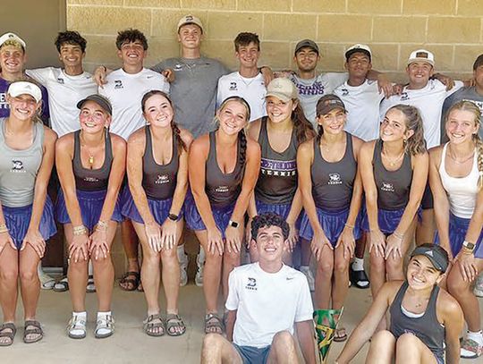Greyhounds play at Hill Country Team Tennis tournament, beat Harlandale to open district