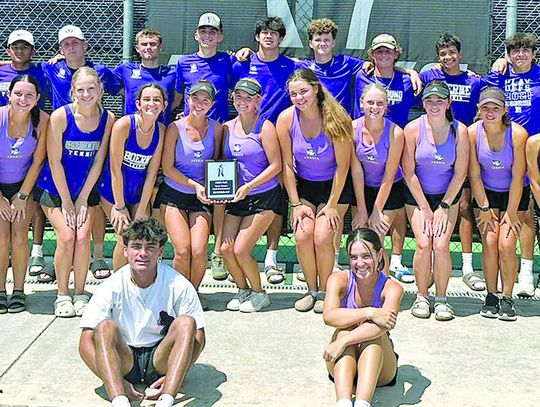 Greyhounds take 2nd, Chargers 3rd at NISD tennis tourney