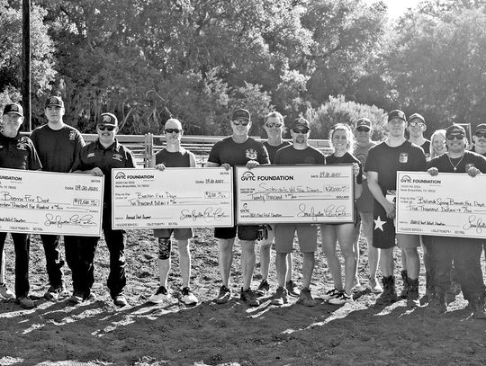 GVTC honors first responders with flood relief donations