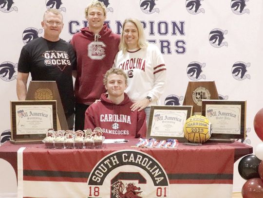 Harrison signs with University of South Carolina