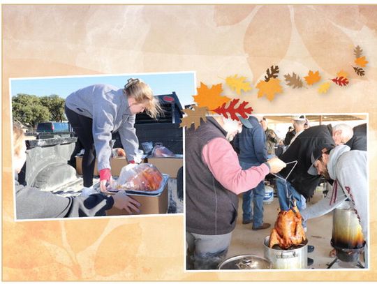 HCFS HOSTS ANNUAL FRIED TURKEY GIVEAWAY