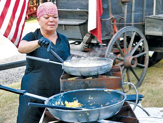 HEARTY BREAKFAST KICK-STARTS COUNTY FAIR