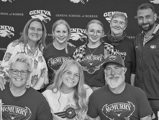 Heinen signs to play soccer at McMurry University