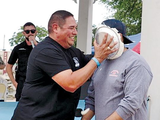 Here’s pie in your face