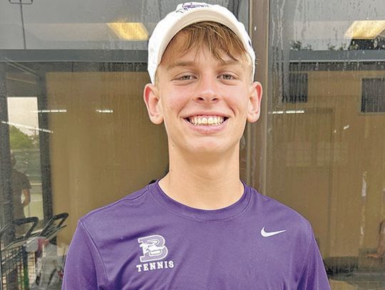 Hounds compete at regional tennis tourney