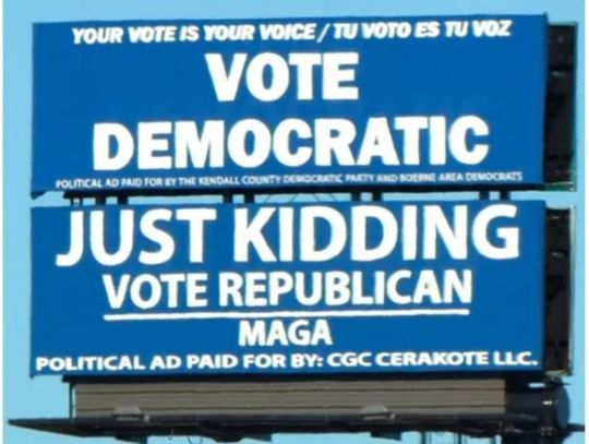 ‘Just kidding’ billboard gains national attention