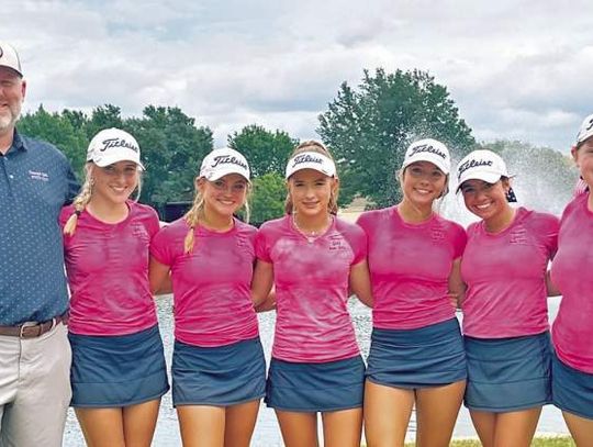 Lady Charger golfers tie for fifth at state tournament