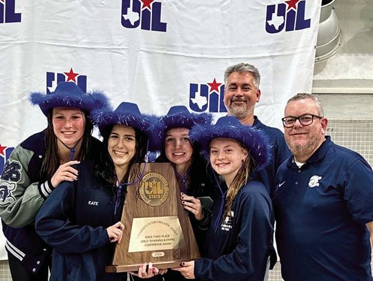 Lady Chargers have record day at state swim meet