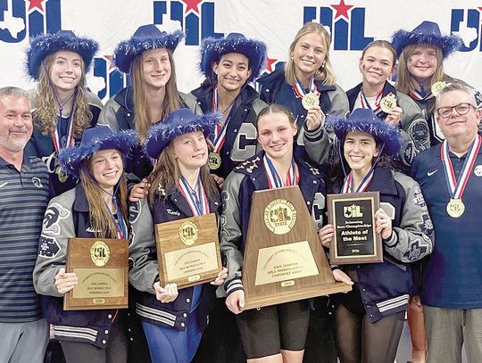 Lady Chargers repeat as 5A state swim champions