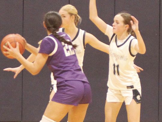Lady Greyhounds sweep Chargers in district play