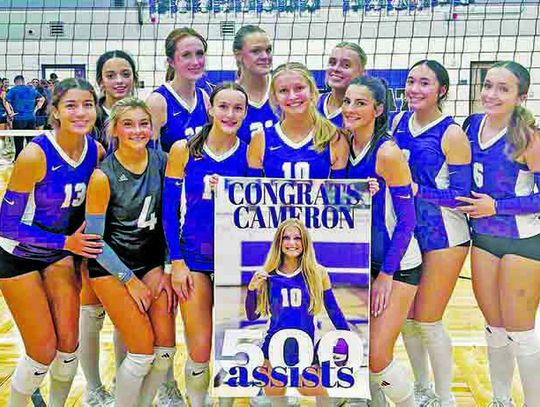 Lady Greyhounds win ninth volleyball match in a row