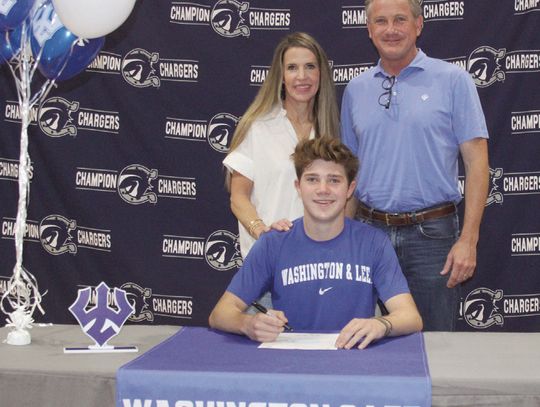 Landis signs with Washington & Lee University