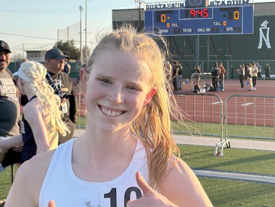 Leachman breaks national record as high school track season kicks off