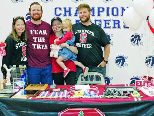 LEACHMAN SIGNS WITH STANFORD UNIVERSITY