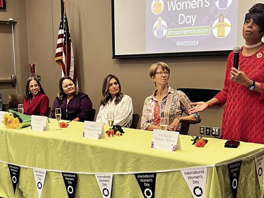 Leaders relay their stories during Women’s Day event