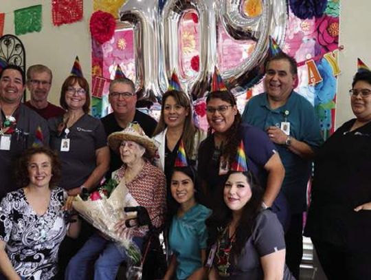 LOCAL CELEBRATES 109TH BIRTHDAY