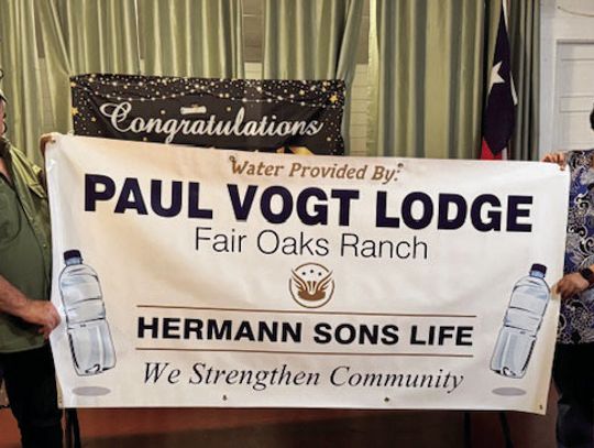 Lodge keeping graduates cool, hydrated with water donation